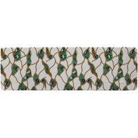 Benjamin Tate Design Chains & Snake Skin Runner Rug in Natural | Size: 67 cm x 230 cm