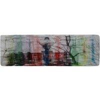 Benjamin Tate Design Metro Runner Rug in Natural | Size: 67 cm x 230 cm