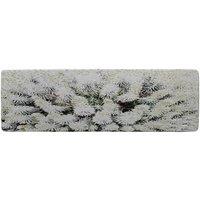 Benjamin Tate Design Beautifully White Runner Rug in Natural | Size: 67 cm x 230 cm