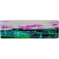 Benjamin Tate Design Fluorescent Countryside Runner Rug in Natural | Size: 67 cm x 230 cm