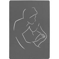 Benjamin Tate Design Drawing Of A Couple In One Line Designer Rug in Natural | Size: Large