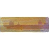 Benjamin Tate Design Bigben Yellow Mist Runner Rug in Natural | Size: 67 cm x 230 cm