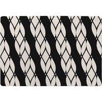 Benjamin Tate Design Geometric Rope Pattern Rug in Natural | Size: Large