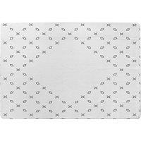 Benjamin Tate Design Crosses & Diamonds Designer Rug in Natural | Size: Large