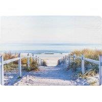 Benjamin Tate Design Path To The Beach At Baltic Sea Designer Rug in Natural | Size: Large