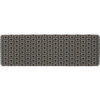 Benjamin Tate Design Geometric Arches Runner Rug in Natural | Size: 67 cm x 230 cm
