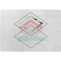 Benjamin Tate Design Geometric Overlays Rug in Natural | Size: Large
