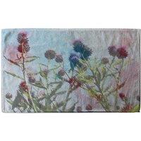 Benjamin Tate Design Reaching For The Sky Stylish KitchenTowel in Blue