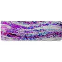 Benjamin Tate Design Pink Wilderness Runner Rug in Natural | Size: 67 cm x 230 cm