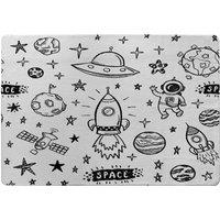 Benjamin Tate Design Doodle Space Designer Rug in Natural | Size: Large