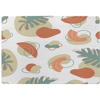 Benjamin Tate Design Line Art & Botanical Elements Designer Rug in Natural | Size: Large