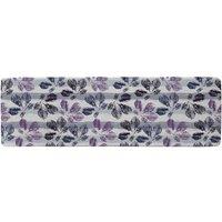 Benjamin Tate Design Imprint Of Plant Runner Rug in Natural | Size: 67 cm x 230 cm