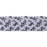 Benjamin Tate Design Roses Print On Polka Dots Runner Rug in Natural | Size: 67 cm x 230 cm