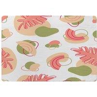 Benjamin Tate Design Botanical Elements With Line Art Designer Rug in Natural | Size: Large