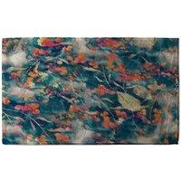 Benjamin Tate Design Herbal Stylish KitchenTowel in Blue