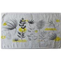 Benjamin Tate Design Selection Of Leaves Stylish KitchenTowel in Yellow