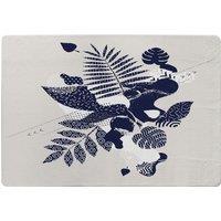 Benjamin Tate Design Decorative Leaf Prints Rug in Natural | Size: Large