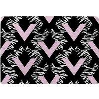 Benjamin Tate Design Geometric Animal Print Rug in Natural | Size: Large