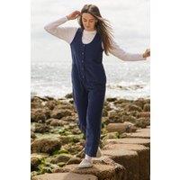 Rapanui Clothing Women's Corduroy Jumpsuit in Navy | Size: 14
