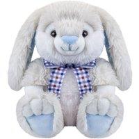 VFM e-Store Bunny Soft Toy Easter Plushie Spring Plush Toy Bunny 25. 5cm in Grey
