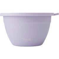 S'well Lilac Salad Bowl Kit, 1.9 Litre, Labelled in Pink
