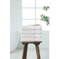 Martex 100% Cotton, 750gsm Hand Towels (Pack of 4) in White