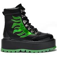 CHA CHA CHA Hologram Flame Boots