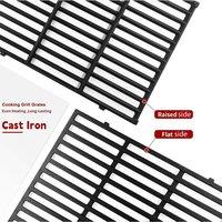 2-Pack BBQ Cast Iron Cooking Grates