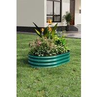1.2x0.8m Galvanized Steel Raised Garden Bed,Green