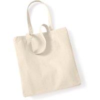 Westford Mill Canvas Classic Shopper Bag - 26 Litres Pack of 2 in Natural