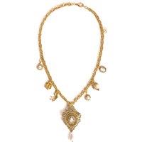 Caramel Vintage Jewellery Women's Gold Lilibeths Sister Necklace