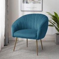 Artemis Home Helena Accent Chair in Teal | Size: Armchair