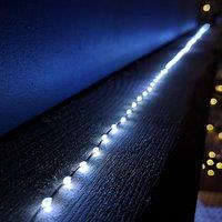 Samuel Alexander 12.8m Compact MicroBrights Christmas Lights with 800 LEDs in White