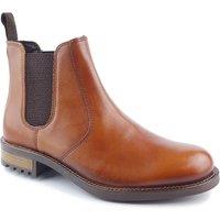 Frank James Men's Loddington Chelsea Leather Boots in Tan | Size: 6