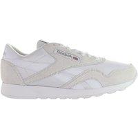 Reebok Men's Classic Nylon White Trainers | Size: 5.5
