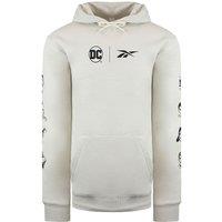 Reebok Men's DC Logo Off-White Hoodie | Size: Small