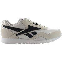 Reebok Men's Classic Nylon Plus White Trainers | Size: 6