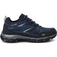 Regatta Men's Holcombe III Low Waterproof Walking Shoes in Dark Navy | Size: 6