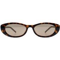 Gucci Women's Cat Eye Havana Grey GG1680S in Brown