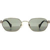 Gucci Women's Oval Gold Grey GG1593S