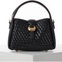 Luella Grey Women's 'Maggie' Black Weave Crossbody