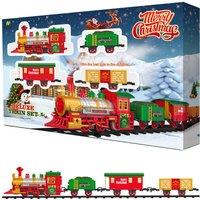 Rexco Deluxe Around Christmas Tree Train Set