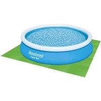 Bestway 31" Pool Floor Protector Above Ground Swimming Pool Accessories in Green