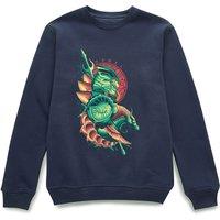 Aquaman Official Movie Xebel Sweatshirt - Navy | Size: Medium