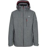 Trespass Men's Fyfinn Padded Waterproof Jacket in Dark Grey | Size: Medium