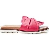 Moda In Pelle Women's 'Jemini' Leather Sandals in Raspberry | Size: 3