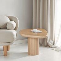 IH Design Ajmer Solid Wood Side Table in Brown