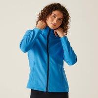 Regatta Women's Ablaze Printable Softshell Jacket in Mid Blue | Size: 14
