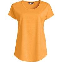 Lands' End Women's Cotton Modal Scoop Neck T-shirt in Orange | Size: 10-12