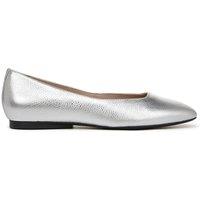 Naturalizer Women's Chelsea Skimmer Ballet Flats in Silver | Size: 4